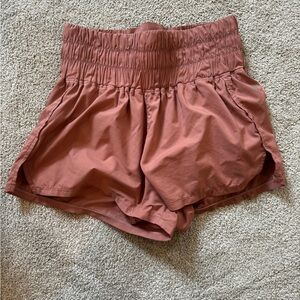 Popflex Sprint Shorts - Rose - fits like Small